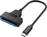 SATA to USB Cable, USB 3.0 to SATA III Hard Driver Adapter Compatible for 2.5 inch HDD and SSD (USB-C to SATA)