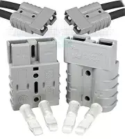4 Gauge Anderson Connectors 1-Pair 2 parts Workman