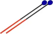 UPKOCH 2Pcs Marimba Mallets Durable Carbon Fiber Percussion Sticks for Xylophone and Marimba Instruments Comfortable Grip Lightweight Design for Musicians and Performers