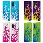 HEAD CASE DESIGNS FLAME DECALS LEATHER BOOK WALLET CASE FOR SAMSUNG PHONES 2