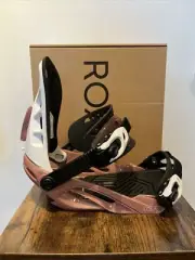 Roxy 2024 Women’s Lola White/Pink S/M Snowboard Binding