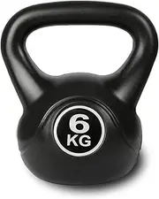 Lifespan Fitness 6kg Kettlebell, Black (KBSTANDARD6)