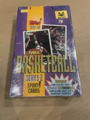 1993-94 TOPPS BASKETBALL SERIES 2 BOX FACTORY SEALED ORGINAL FACTORY SHRINK WRAP