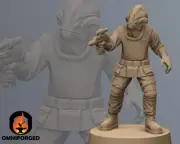 Star Wars Legion Raddus Mon Calamari Miniature 3D Printed Resin Mini Proxy