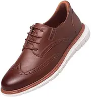 [MARC JOSEPH NEW YORK] Mens Hands Free Slip On Wingtip Oxford Shoes Business Formal Derby Lightweight Sneakers