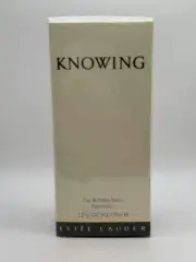 KNOWING BY ESTEE LAUDER 75ML EDP SPRAY (NEW WITH BOX & SEALED)
