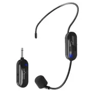 1 Set 2.4G Wireless Microphone Headset 160FT Range Mic System For Outdoor Speech