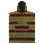 Leus Ziggy Poncho Towel in Green - Size -Multicoloured