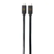 Go Travel Dual USB-C Cable Data Sync Connector for LG/Samsung Galaxy S9+ Black