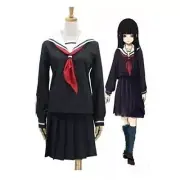 Anime Hell Girl Enma Ai School Uniforms Cosplay Costume