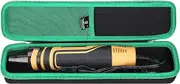 Hard Travel Case for Mini Heat Gun 350W 662℉ (350℃) Fast Heat Handheld Hot Air Gun Tool Case Only (Black + Green)
