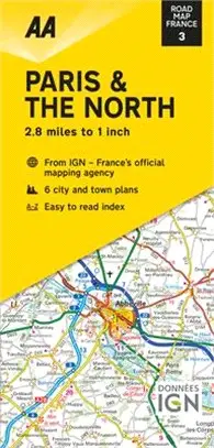 在飛比找三民網路書店優惠-Road Map Paris and the North