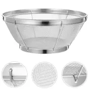 Rice Washing Drain Basket Collapsible Stainless Steel Sieve