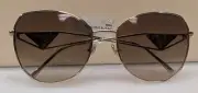 PRADA Sunglasses SPR 57Y ZVN-3D0 Cat Eye Frames Gray Lenses 57/18