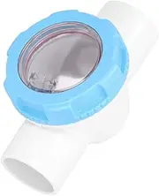 Visible Check Valve Non Return Anti Backflow Accessories Swimming Pool 2in One Way Pipe