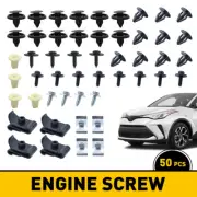 100PC Under Engine Cover Clips Mudguard Shield Screws for Toyota Lexus EOA