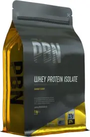 Whey-ISOLATE Protein Powder, 1kg, Banana - 33 Servings