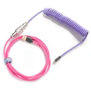 Ducky Premicord Custom Coiled USB Cable Joker