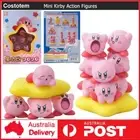 10Pcs Mini Kirby Action Figures Kawaii Stackable PVC Model Kids Toys Cute Gifts
