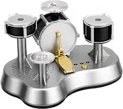 Vaguelly Mini Electronic Finger Drum Set Desktop Drum Kit with Sounds and Lights, Finger Touch Drum for Desktop Accessories& Party Favors