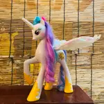 彩虹小馬絕版復古玩具 有聲含燈光 正版PONY