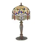 One Colourful Table Lamp/Floor Lamp IN Tiffany Style TA-118