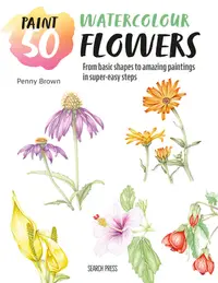 在飛比找誠品線上優惠-Paint 50: Watercolour Flowers: