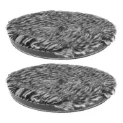 2pcs Wool Cutting Pad, 5 inch Microfiber Buffing Polishing Pads