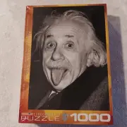 EUROGRAPHICS Albert Einstein Tongue 1000-Piece Puzzle Sealed Made In USA