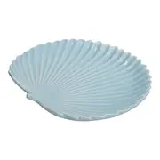 Ceramic 20cm Palm Plate Home/Kitchen Dining Food/Snack Serve Dish Large Blue