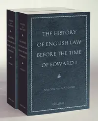 在飛比找誠品線上優惠-The History of English Law Bef