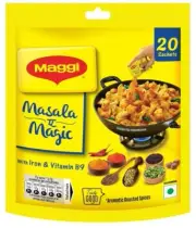 MAGGI Masala-ae-Magic Vegetable Masala, All in One | 120g Pouch 6g x 20 Sachets