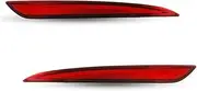 Rear Bumper Reflector Tail Lights Brake Lights and Turn Signal Light for F&ord for Fusion for Mondeo 2013-up (Color : 1)