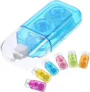 Veemoon 6Pcs Portable Correction Tapes for Students Lightweight Correction Tape for Easy Writing Long Term Use for School Office