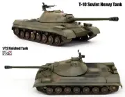 Soviet Russia T-10 heavy tank FloZ 1/72 finished tank model
