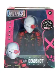 Deadshot M21 Die-Cast Figure DC Suicide Squad Jada Toys Metal Red Black