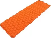 BESPORTBLE Ultralight Inflatable Camping Sleeping Mat Tent Air Mattress for Outdoor Travel Compact Design for Back Support and Comfort Easy to Carry Orange
