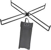 koolsoo Foldable Cooler Stand Foldable Stand Rack Suitcase Rack Ice Box Holder for Hiking