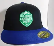 Colorado Cannabis Tours Hat Stretch Fit Fitted Med to Lg Flexfit Cap