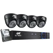 UL-tech CCTV Security System 4CH DVR 4 Cameras 1TB