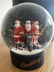 Breitling Snow globe - Santa Squad (Rare Collectible)