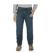 WRANGLER Men's Flame Resistant Relaxed Fit Jeans - Midstone