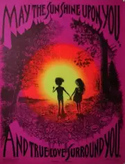 Purple Sunshine Original McCully Poster Synthetic Trips San Diego Head Shop