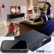 T95 MAX+ Plus Android 9.0 Bluetooth Dual WiFi 8K HDR 64GB 4GB DDR3 Smart TV Box