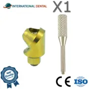 1x Angulated 60° Multi Unit 1.4 Adapter Head Click Dental Int Hex 2.42 H2.0mm