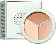 LGLAU Color Correcting Concealer Cream Concealer, Full Coverage & Highly Pigmented, Concealer Tri Color Concealer To Cover Black Eye Circles Freckles Facial Brighten Skin Color And Multi Color Concealer Plate