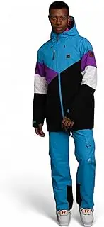 [OOSC] Unisex Ski & Snowboard Jacket - Blue, Purple and Black
