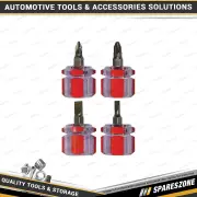 4 Pcs PK Tool 38mm Mini Screwdriver Set - Phillips PH1 PH2 & Blade 4mm 6mm