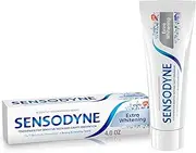 Sensodyne Toothpaste for Sensitive Teeth & Cavity Protection Extra Whitening 4 oz