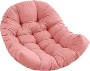 MYCENSE Egg Chair Replacement Cushion, Egg Chair Pad,Soft,Hanging Basket Seat Cushion Pillow for Offices Patio Balcony Indoor Outdoor, Pink